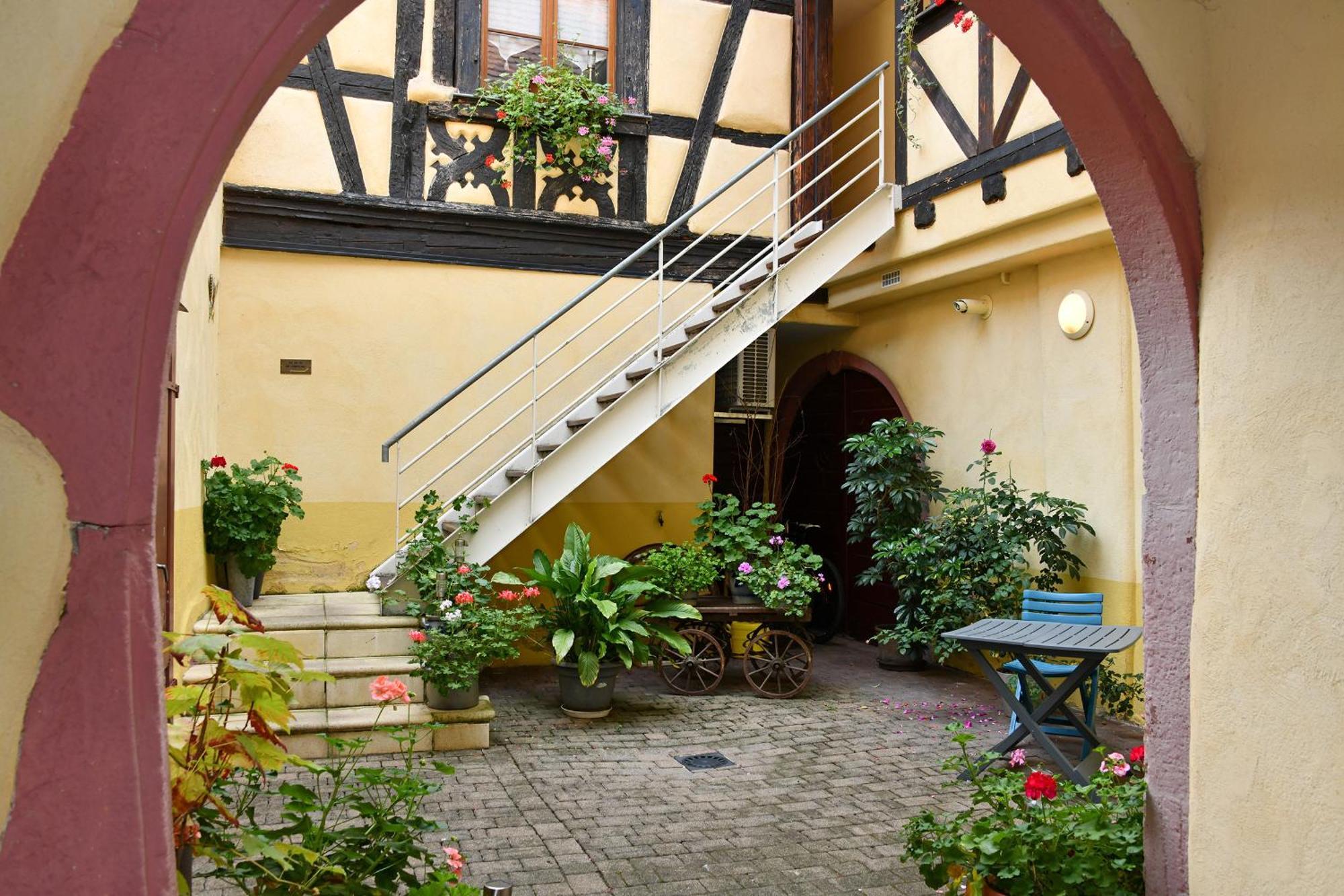 Au Nid D'Hirondelles Apartment Ribeauville  Bagian luar foto