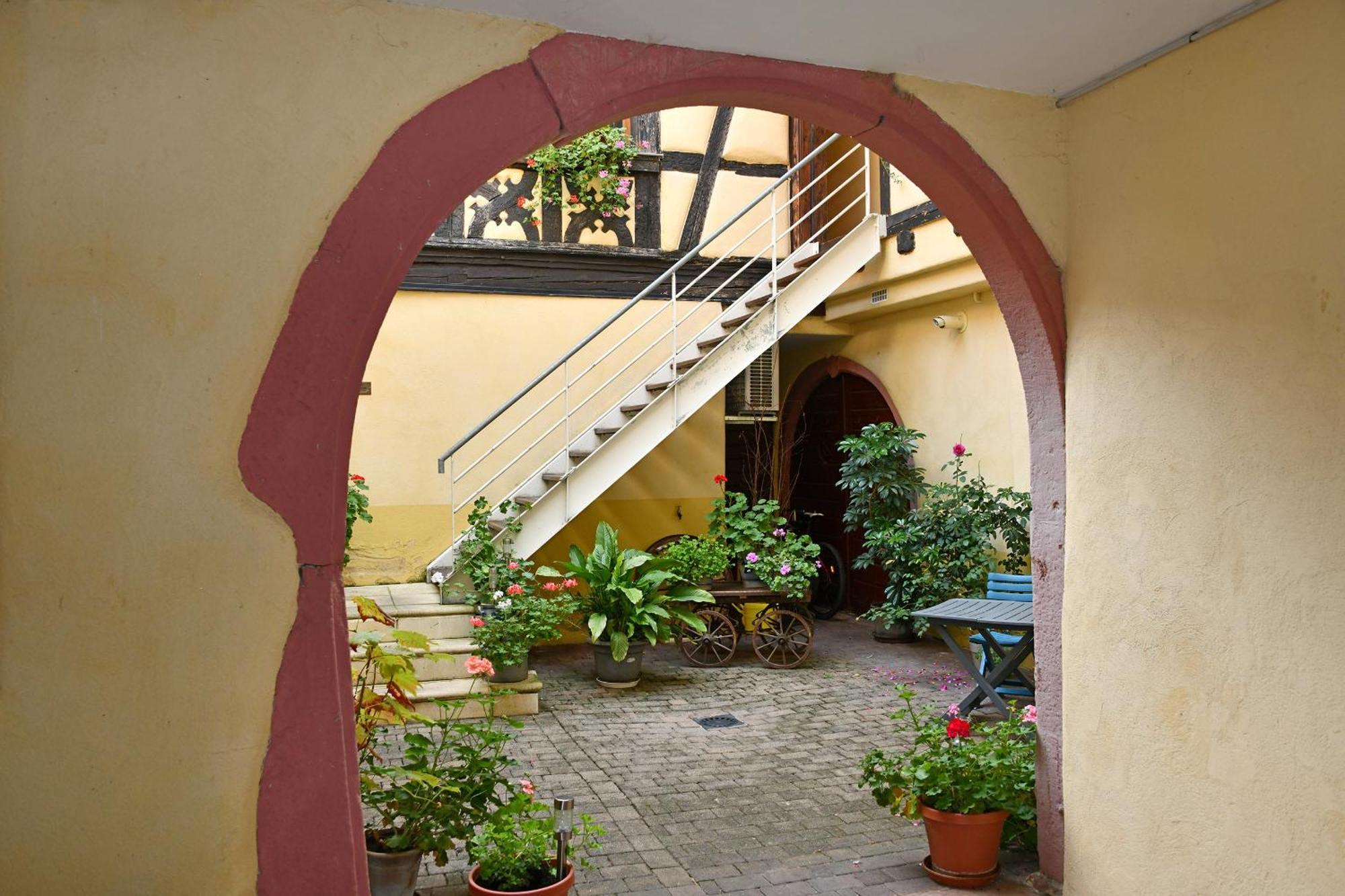 Au Nid D'Hirondelles Apartment Ribeauville  Bagian luar foto