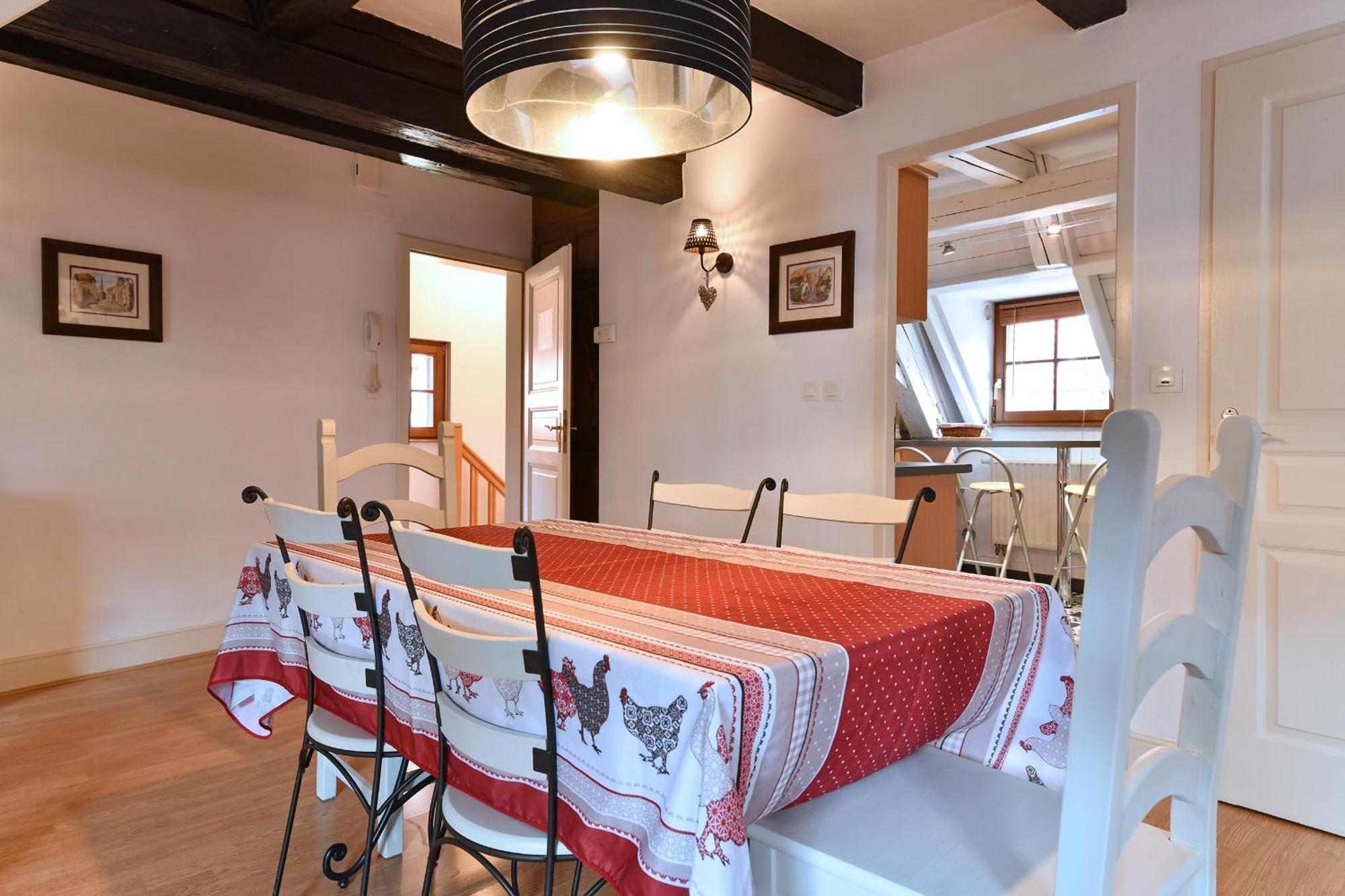 Au Nid D'Hirondelles Apartment Ribeauville  Bagian luar foto