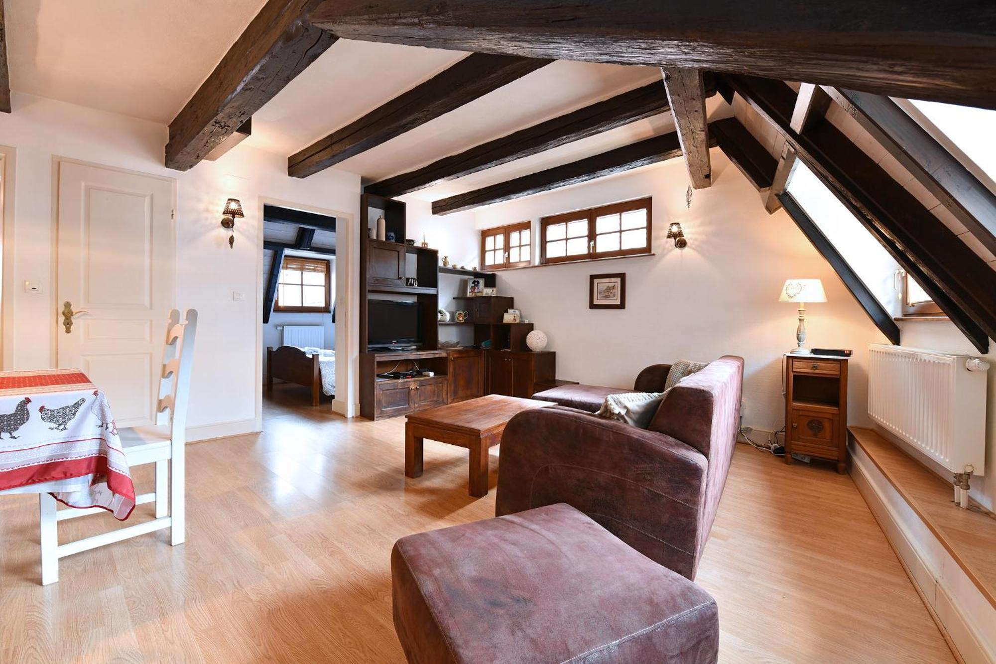Au Nid D'Hirondelles Apartment Ribeauville  Bagian luar foto